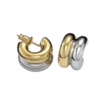 Σκουλαρίκια κρικάκια απο ανοξείδωτο ατσάλι