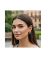 Σκουλαρίκια χειροποίητα ethnic boho Indian - Image 4