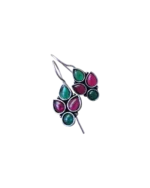 Σκουλαρίκια χειροποίητα ethnic boho Indian - Image 2