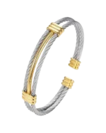 Βραχιόλι – χειροπέδα απο ανοξείδωτο ατσάλι