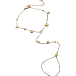 Βραχιόλι-δαχτυλίδι slave bracelet ethnic boho απο ανοξείδωτο ατσάλι