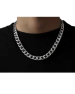 Κολιέ αλυσίδα απο ανοξείδωτο ατσάλι Unisex - Image 3