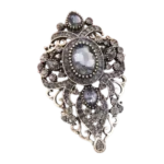 Καρφίτσα – μενταγιόν σε στύλ Τούρκικο με κρύσταλλα