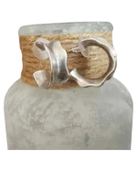 Σκουλαρίκι χειροποίητα επάργυρα - Image 2