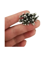 Δαχτυλίδι χειροποίητο επάργυρο boho