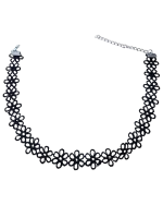 Κολιέ - choker απο δαντέλα - Image 2