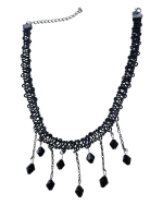 Κολιέ - choker απο δαντέλα - Image 5