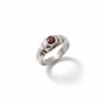 Ασημένιο δαχτυλίδι με ζιρκόν vintage