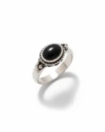 Δαχτυλίδι ασημένιο με όνυχα vintage