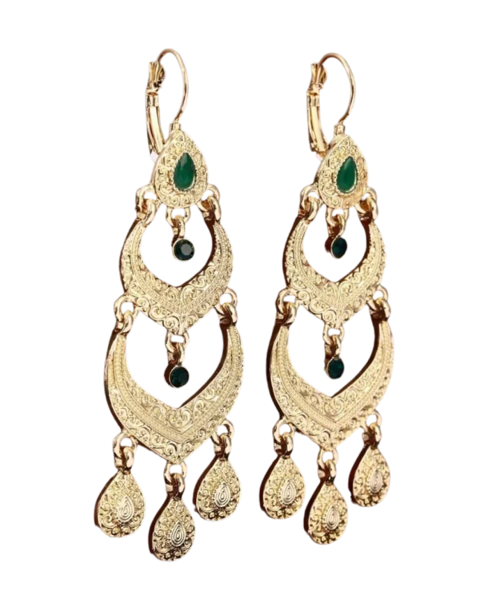 Σκουλαρίκια boho Moroccan style - Image 3