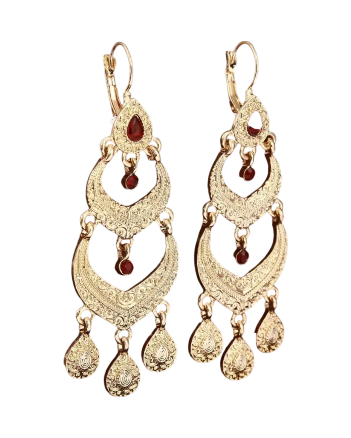 Σκουλαρίκια boho Moroccan style - Image 4