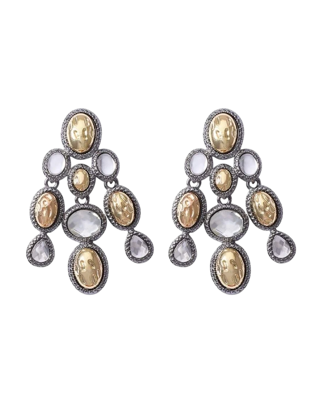 an.22590 Σκουλαρίκια κρεμαστά boho - Image 1