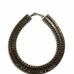 Κολιέ choker bronze vintage