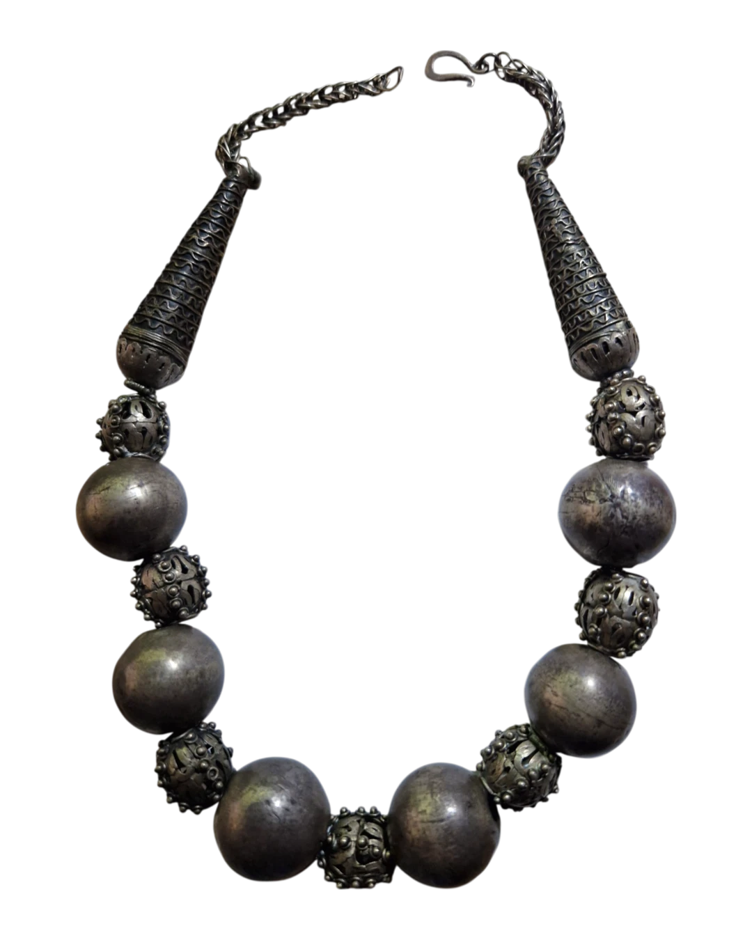an.22596 Κολιέ choker ethnic-boho vintage - Image 1